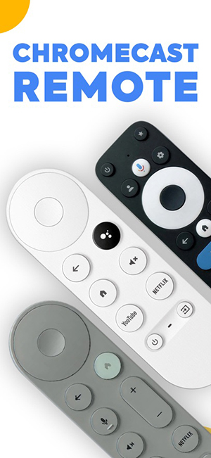 ChromeCast App 主界面示意