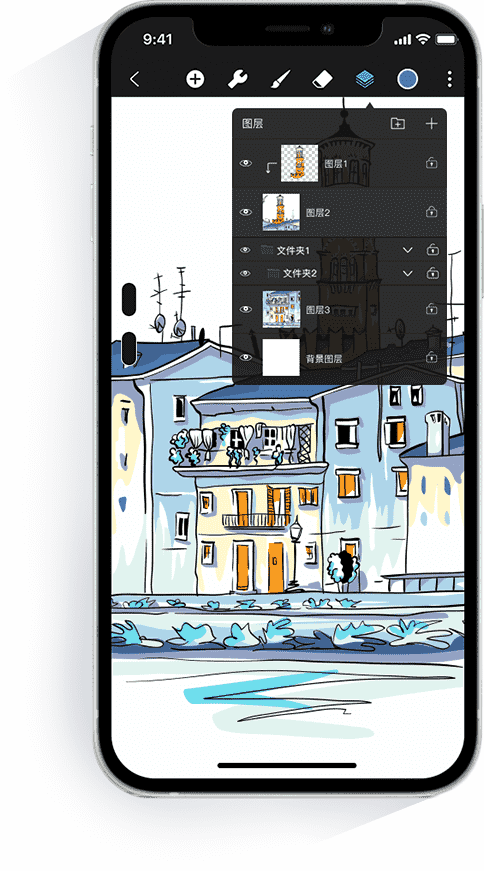 HiPaint 筆刷引擎介面