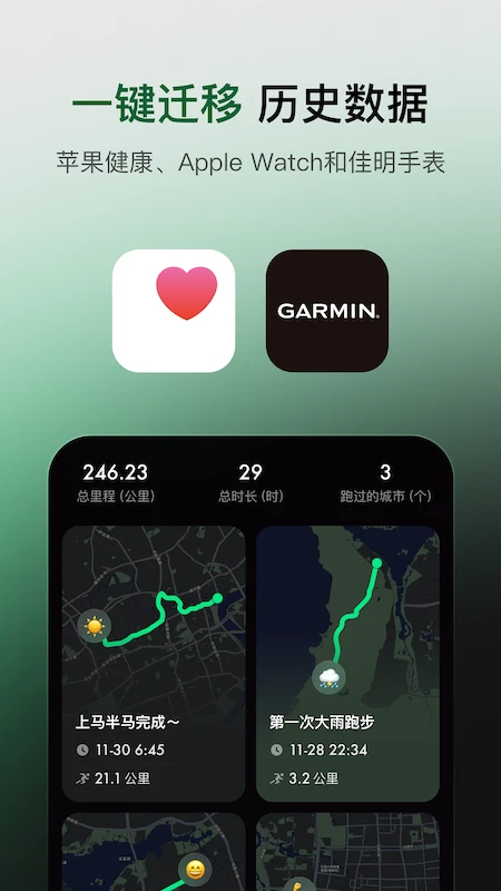 Sigma 跑步界面截圖